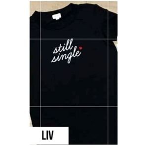 Lularoe  S liv still single Black w heart NWT